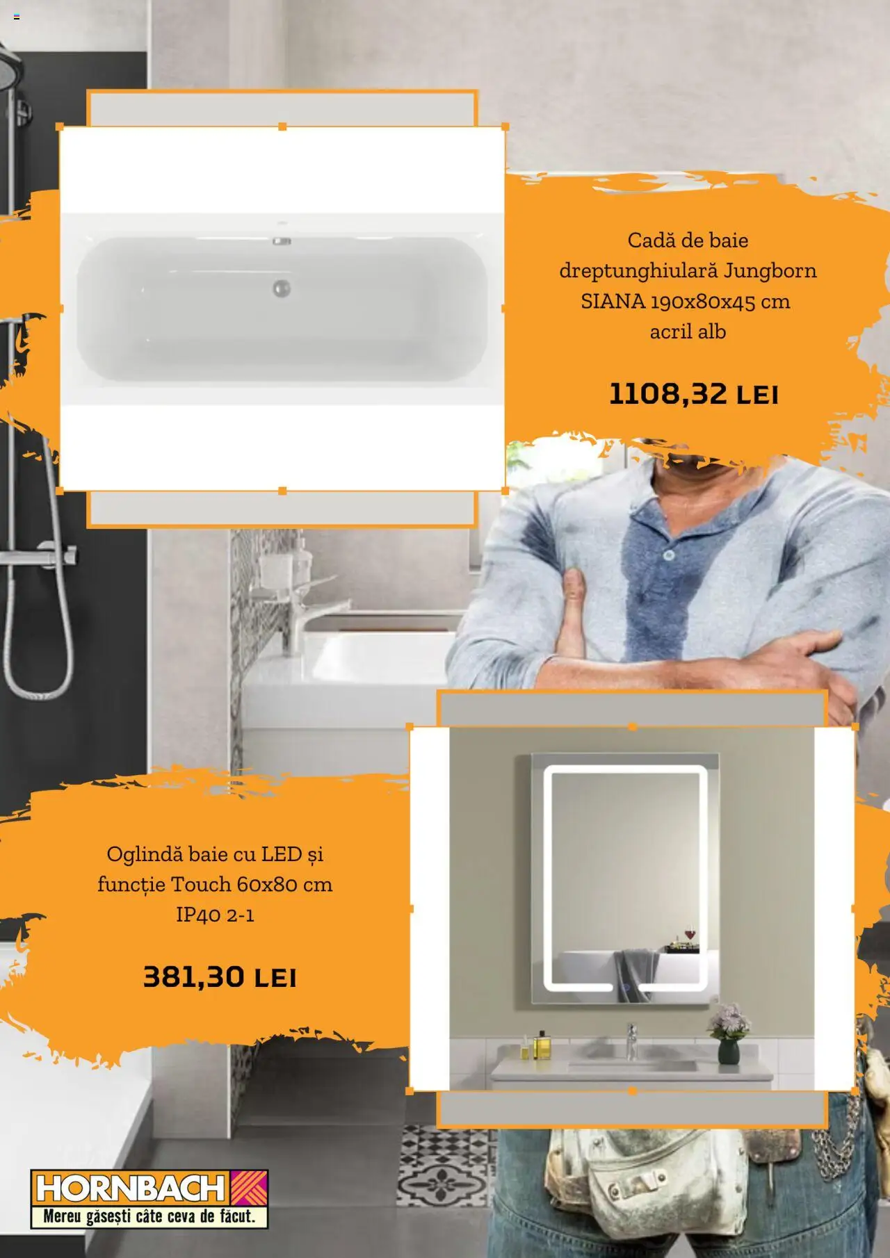 Catalog Hornbach – valabil de la 12.08.2025 | Pagină: 4 | Produse: Babak, Cadă, Oglindă