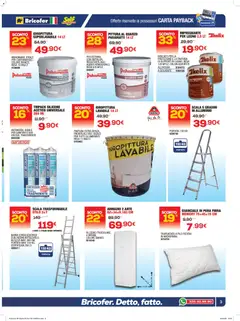 Anteprima del volantino Bricofer volantino valido a partire dal 09.04.2026 | Pagina: 3 | Prodotti: Impregnante, Pittura, Alluminio, Guanciale