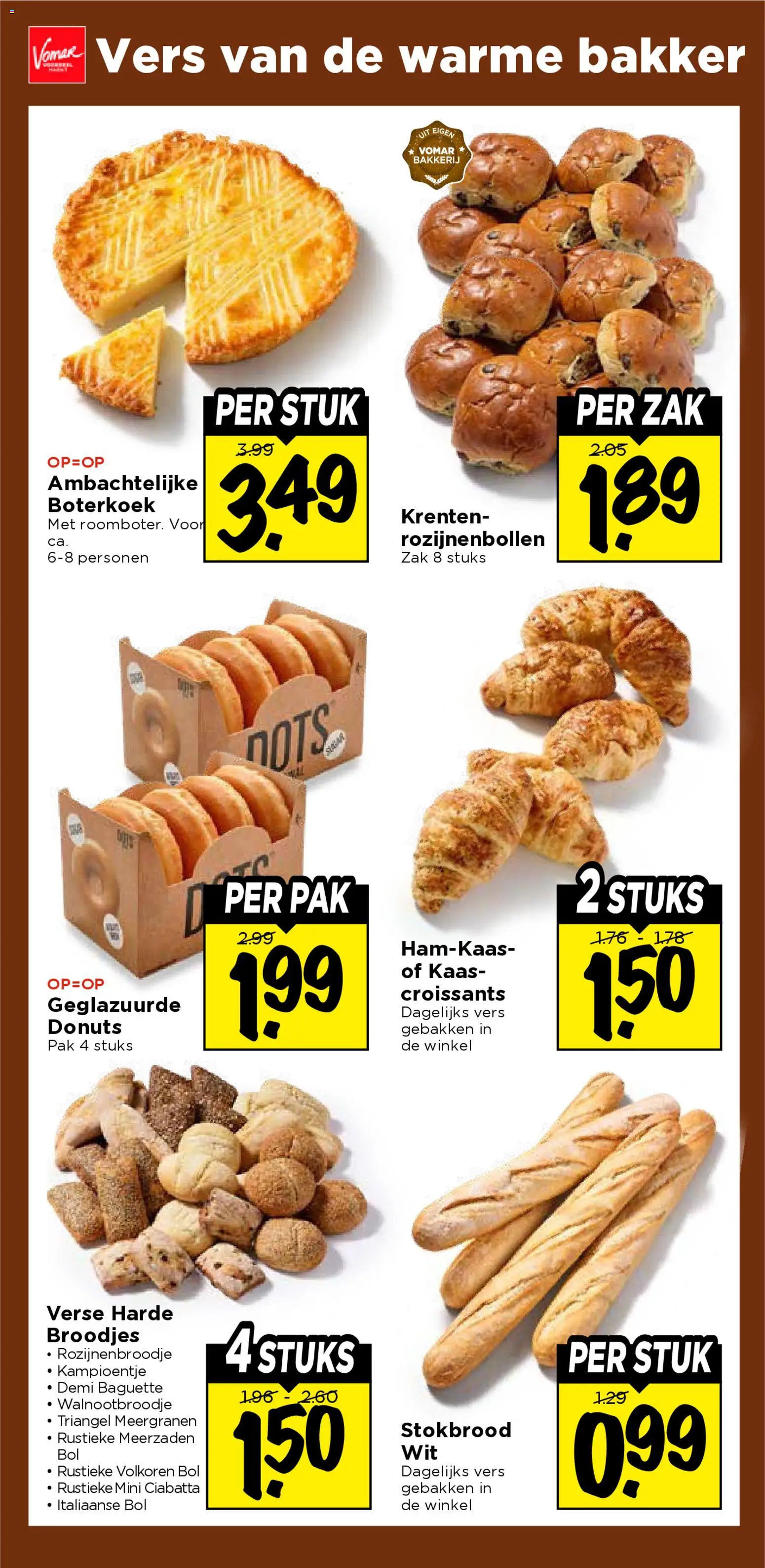 {H1} | Pagina: 14 | Producten: Kaas, Donuts, Baguette, Bol