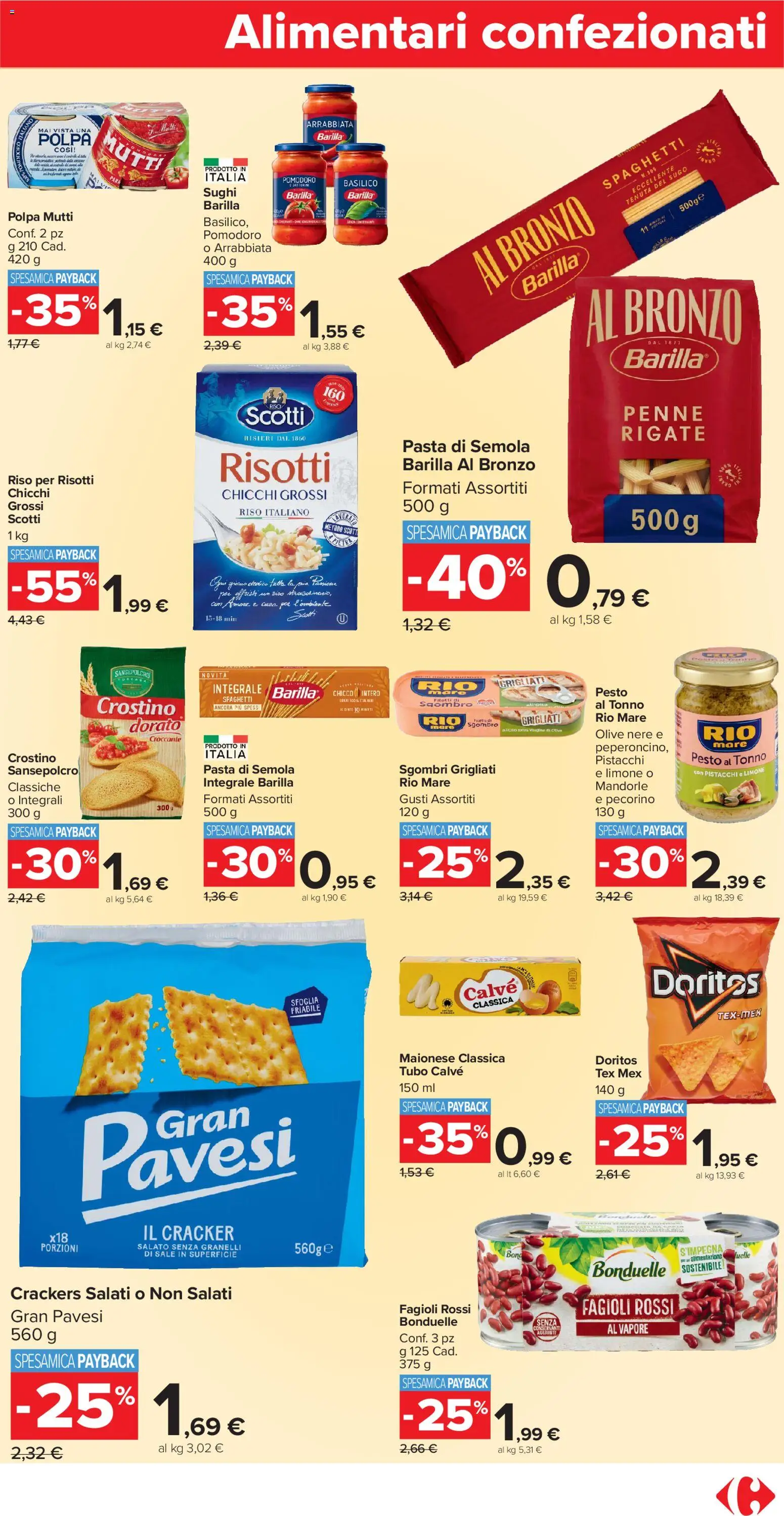Volantino Carrefour del 04.11.2025 | Pagina: 15 | Prodotti: Sale, Limone, Pasta, Sugo