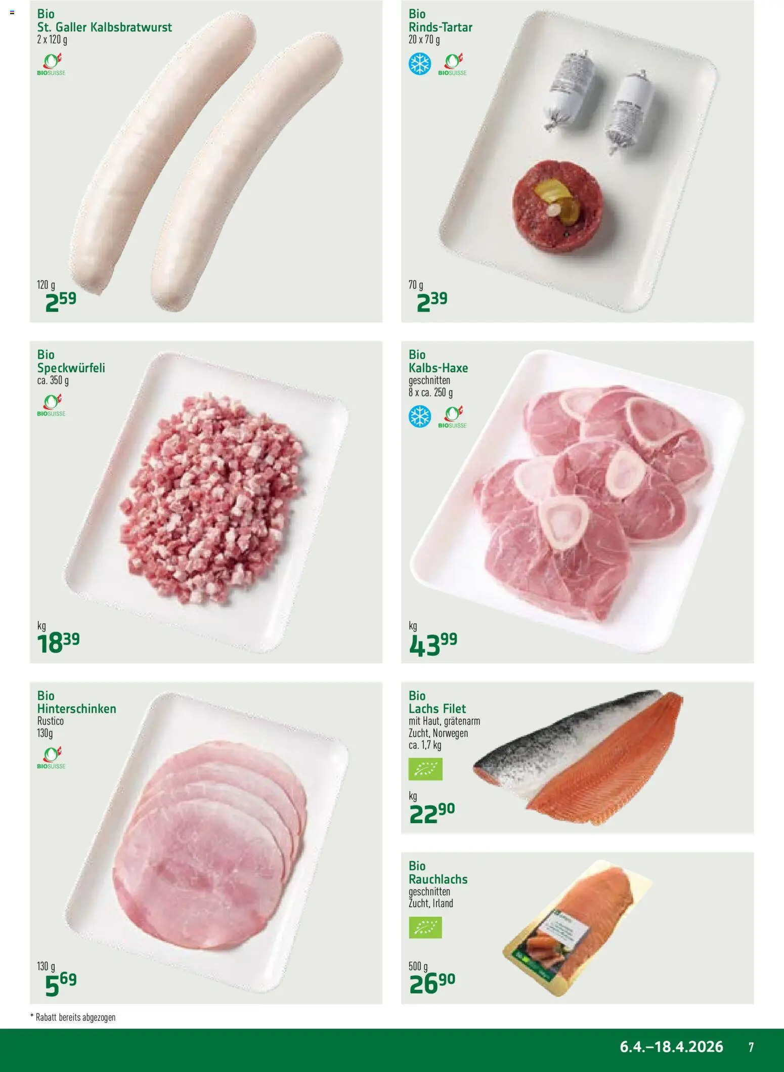 Prodega aktionen Natura – gültig ab 06.04.2026 | Seite: 7 | Produkte: Lachs