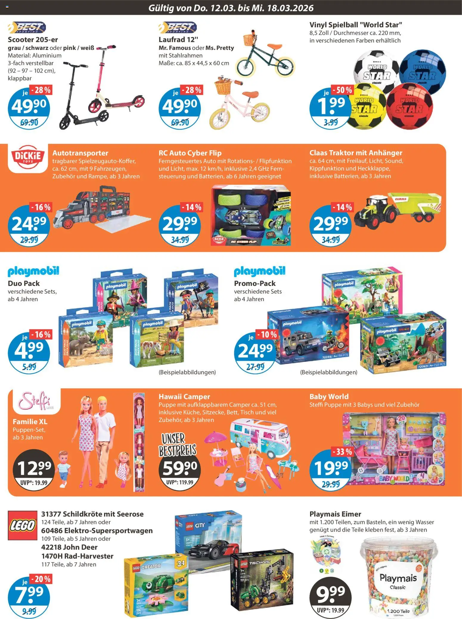 V-Markt - München – gültig ab 12.03.2026 | Seite: 16 | Produkte: Tisch, Scooter, Wasser