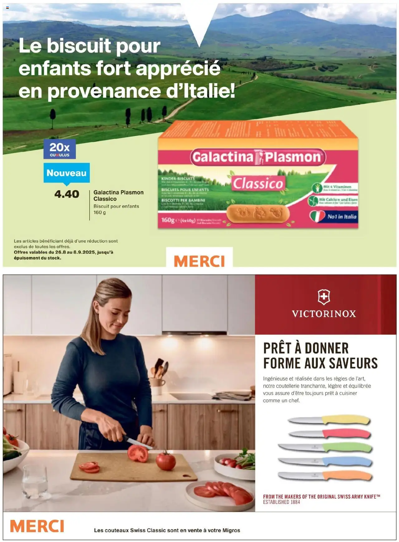 Migros - Magazin FR ab 25.08.2025 | Seite: 14 | Produkte: Eisen