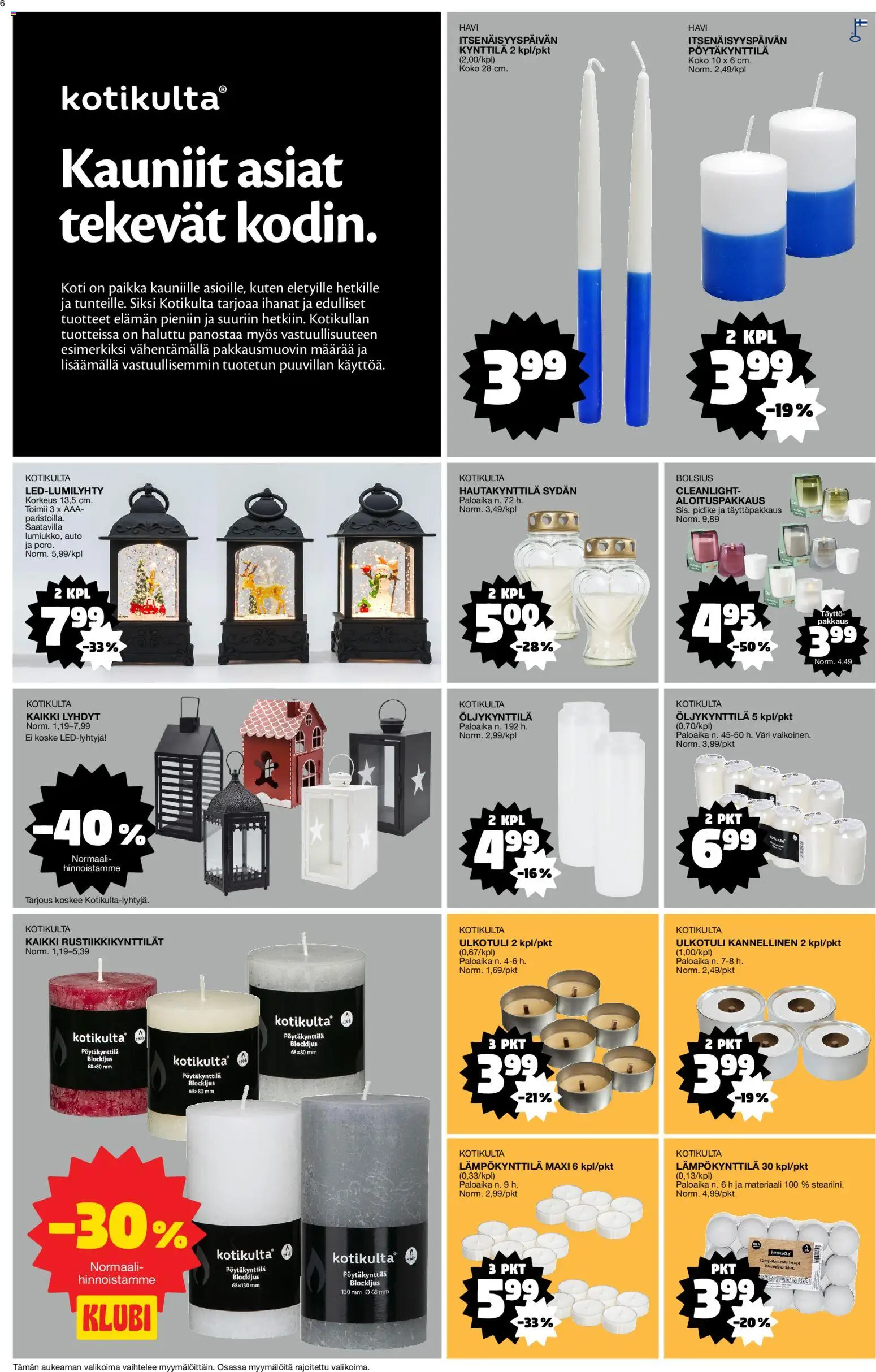 Tokmanni - Black Friday – voimassa 24.11.2025 alkaen | Sivu: 6