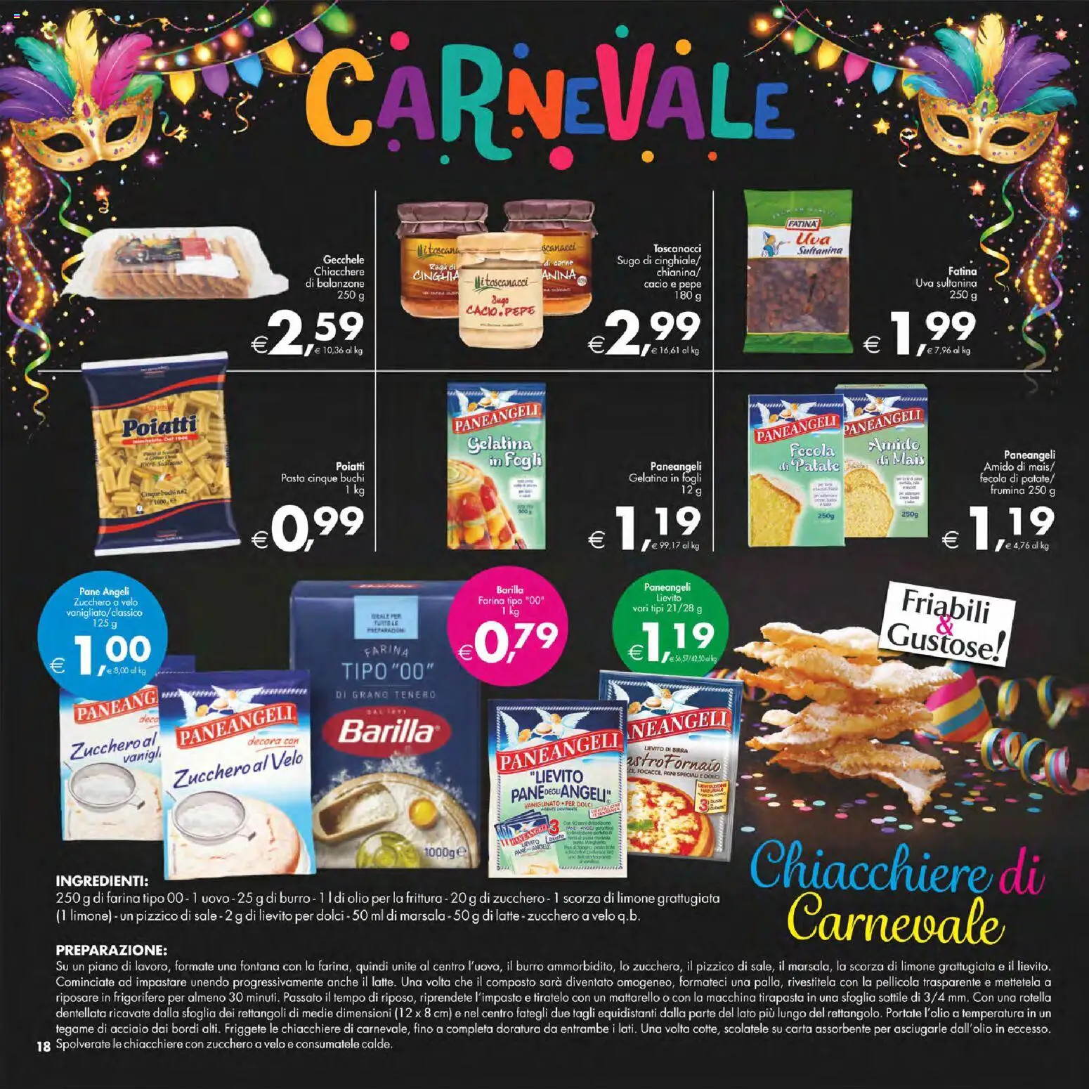 Volantino Decò del 13.02.2026 | Pagina: 16 | Prodotti: Sale, Farina, Pellicola, Mattarello