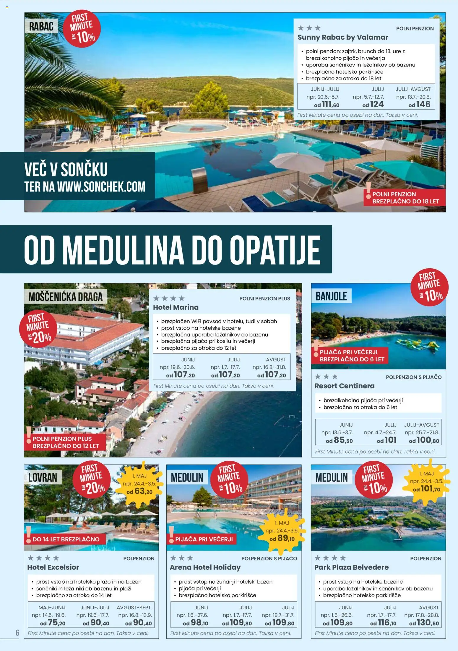 Novi Sonček katalog ponudbe – veljaven od 19.11.2025 | Stran: 6 | Izdelki: Bazen