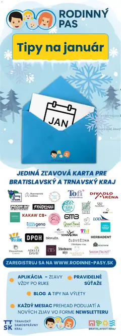 Slovenský dom Centrope leták platný od 21.01.2026