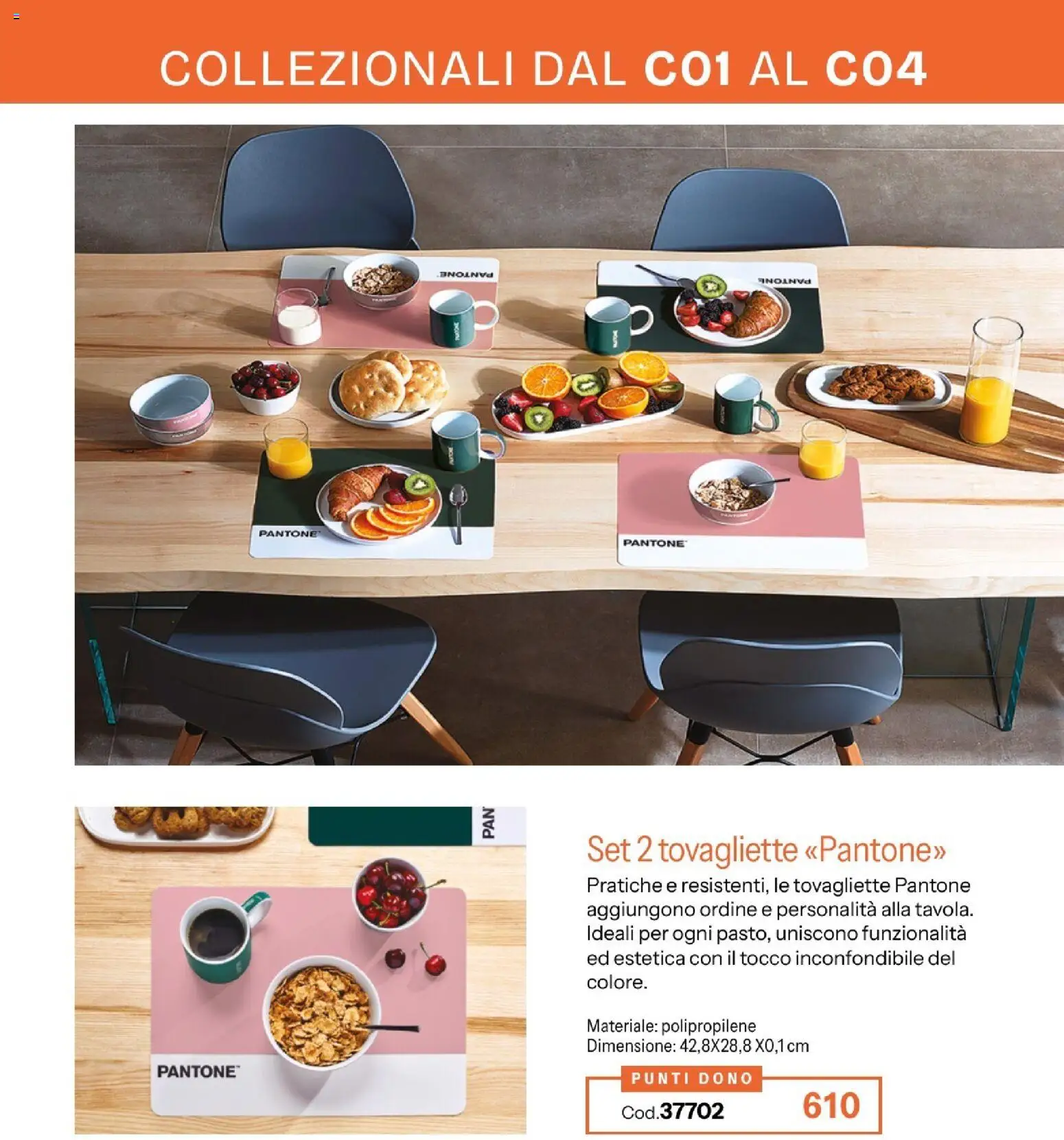 Volantino Stanhome del 08.01.2026 | Pagina: 39 | Prodotti: Tovagliette