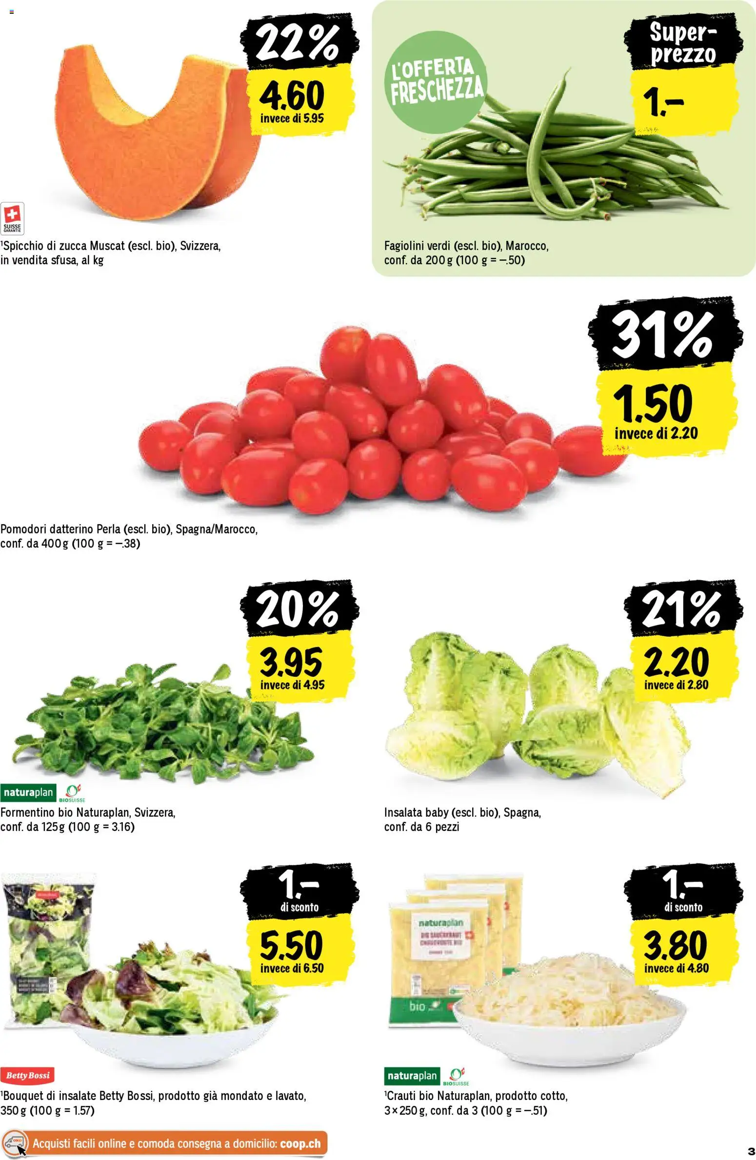 Coop - Una settimana di azioni – gültig ab 18.12.2025 | Seite: 3