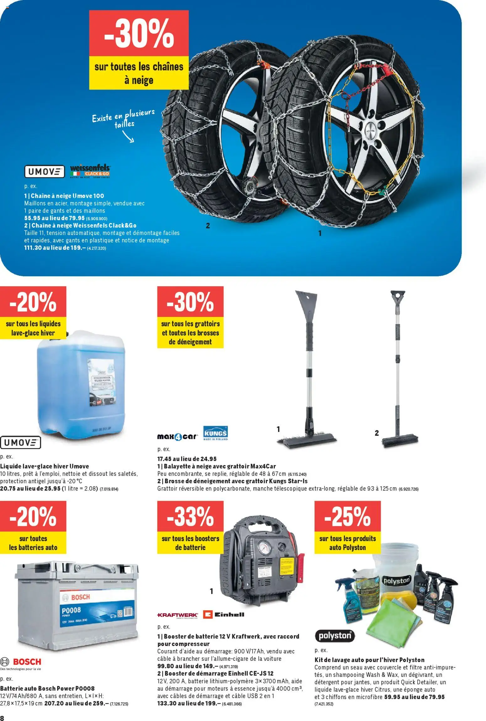 Jumbo Aktionen FR – gültig ab 18.12.2025 | Seite: 8 | Produkte: Batterie, Usb, Bosch