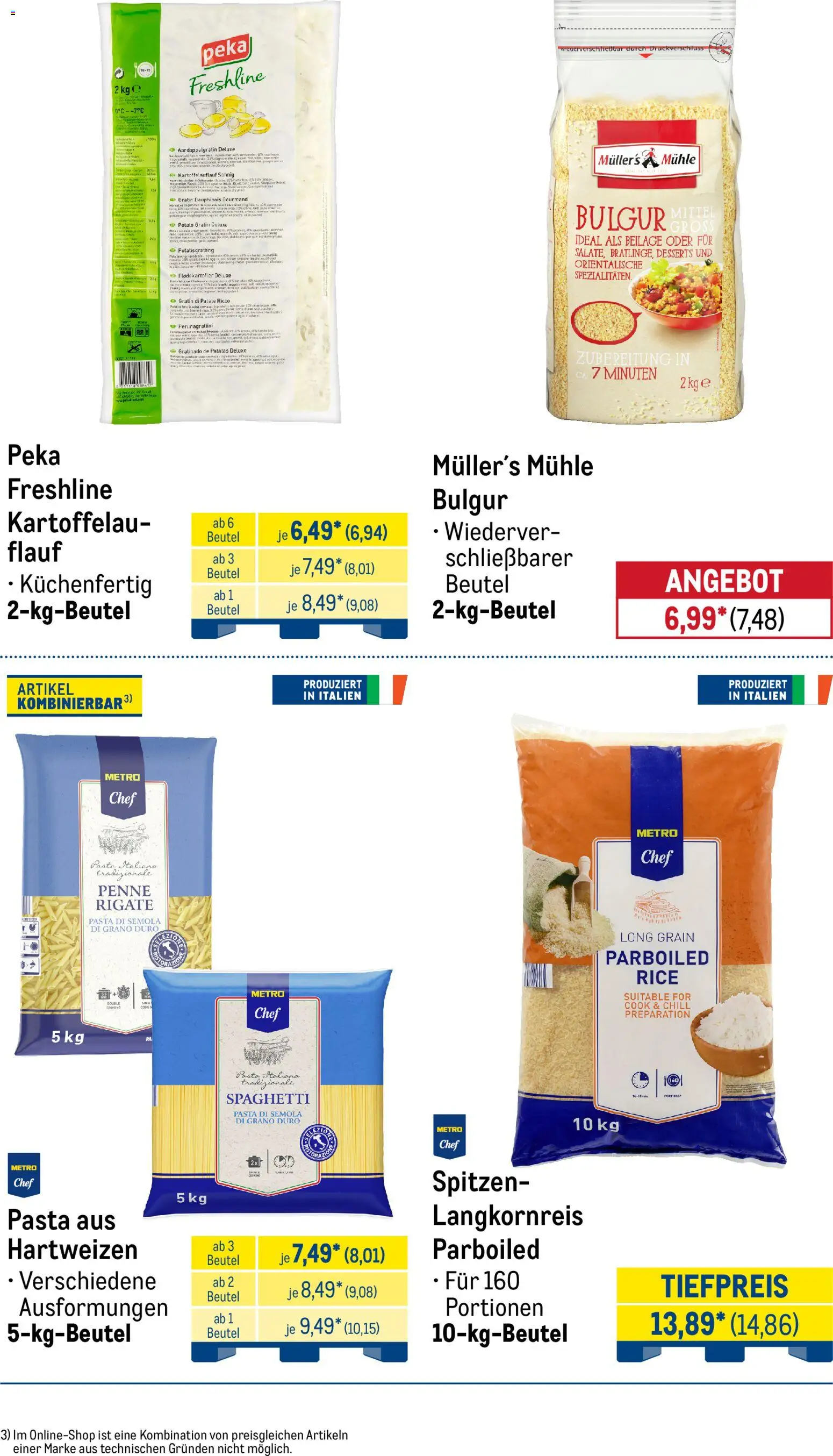 Metro Monats-Menü – gültig ab 01.05.2026 | Seite: 23 | Produkte: Mühle, Pasta