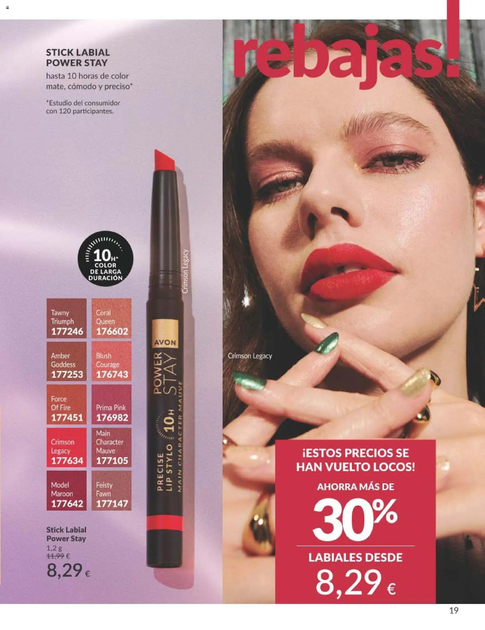 Catálogo AVON campaña 1 │ válido desde el 01.01.2026 | Página: 19