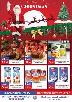 Preview of United Hypermarket - Offers valid from 18.12.2025 | Page: 2 | Products: Котлон, Viski