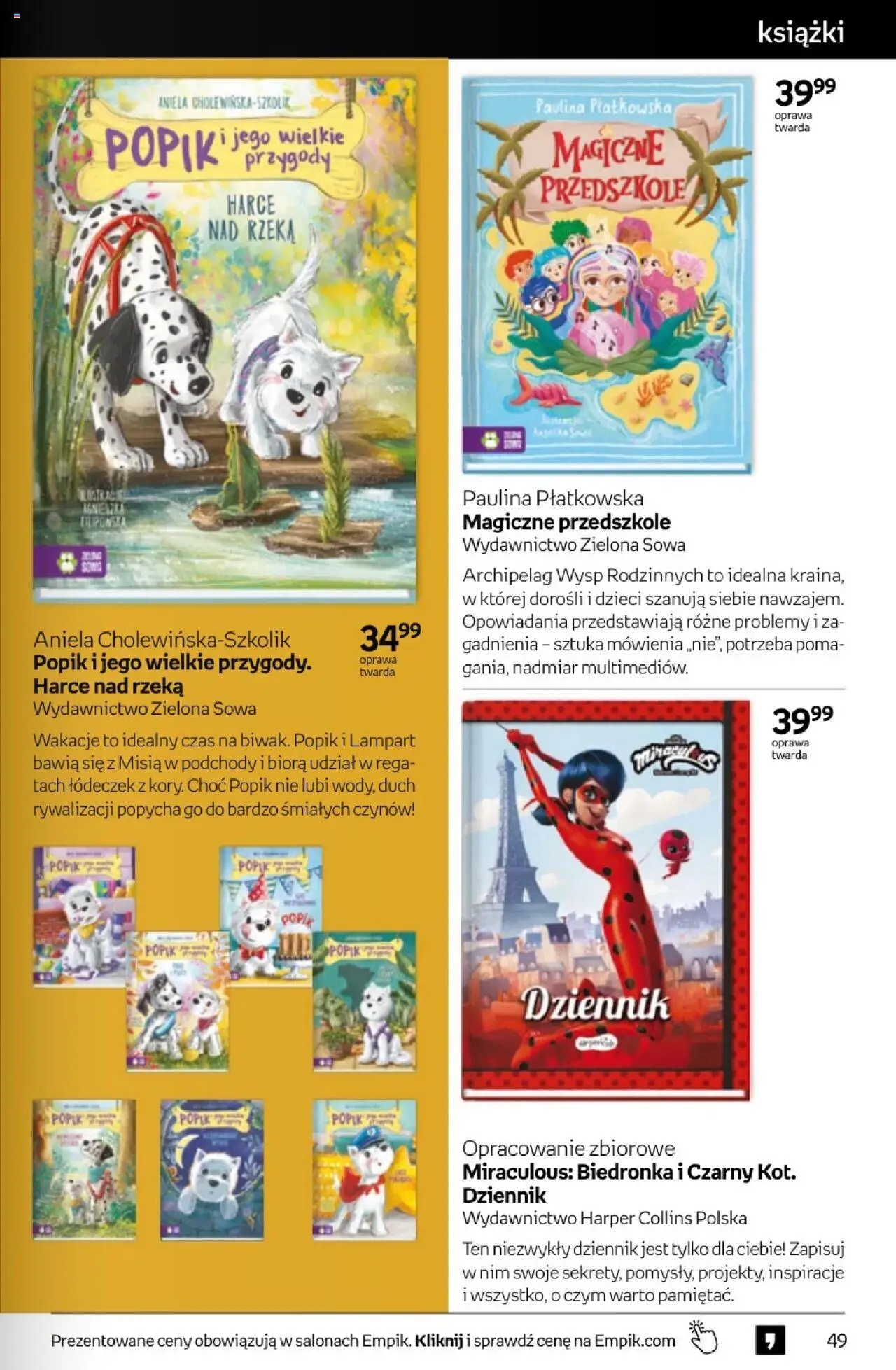Empik promocje - Tom kultury Książki od 10.09.2025 | Strona: 49 | Produkty: Książki