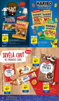 Haribo Harry Potter Želé, s ovocnými příchutěmi a kolovou příchutí, 80 g od 10.09.2025 | Strana: 10
