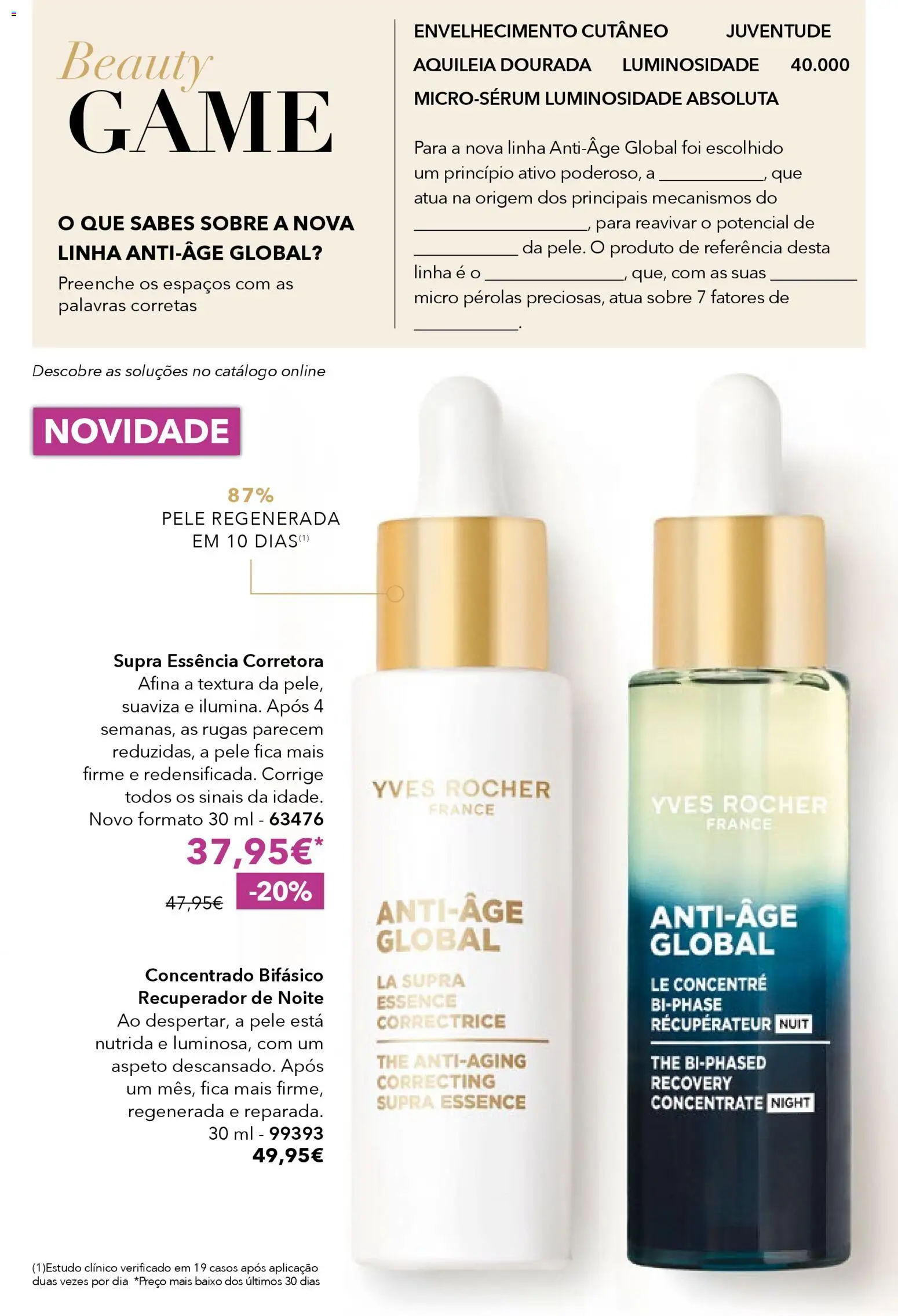 Yves Rocher catálogo 5 │ válido de 31.03.2026 | Página: 24 | Produtos: Dourada, Sérum