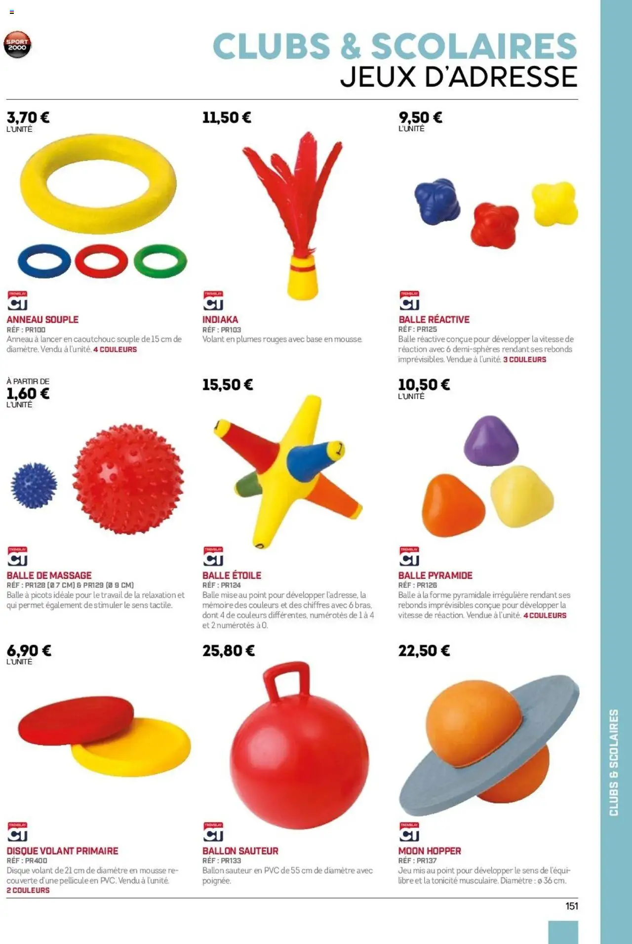 {H1} | Page: 151 | Produits: Base, Mousse, Jeux