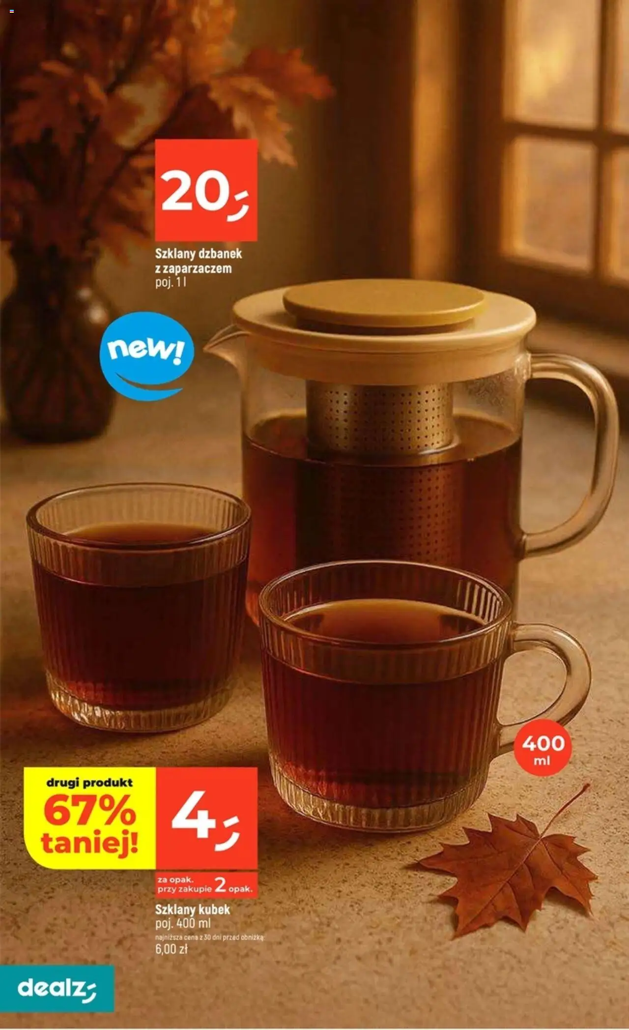 Dealz Gazetka od 16.10.2025 | Strona: 34 | Produkty: Dzbanek