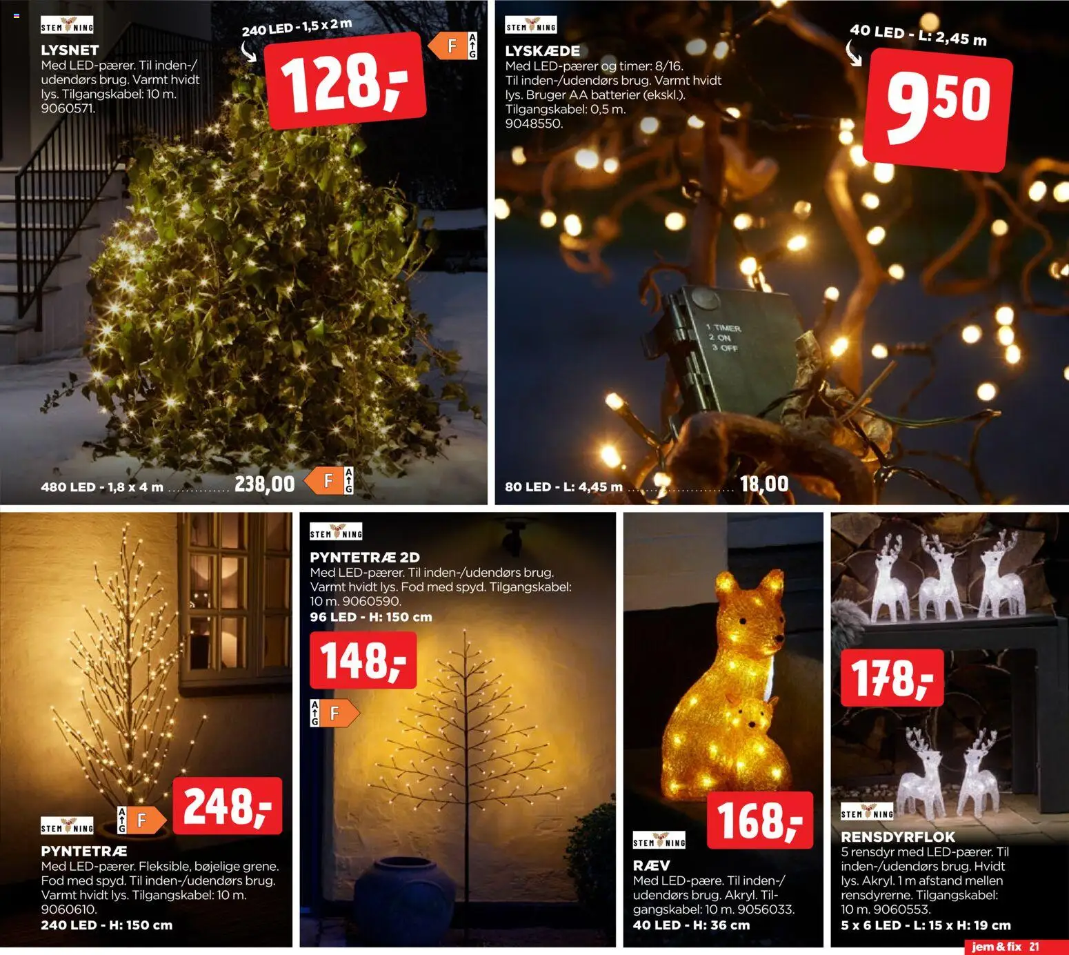 Jem & fix tilbudsavis – gyldig fra 02.11.2025 | Side: 21 | Produkter: Batterier