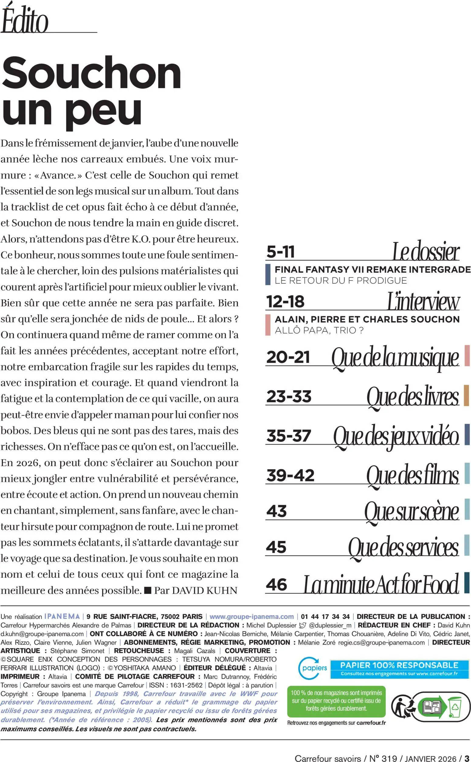 {H1} | Page: 3 | Produits: Vidéo, Mais, Couverture, Magazine