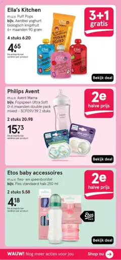 Etos - Folder - Voorbeeld van een folder van Etos, geldig van 09.02.2026 | Pagina: 48 | Producten: Yoghurt, Kan, Fles, Aardbei