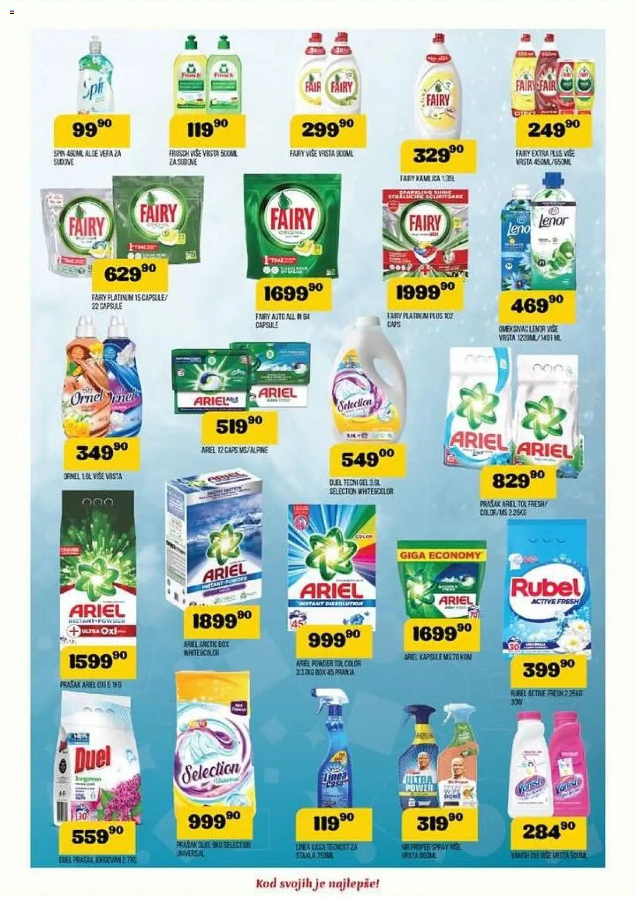 VP Dima katalog - važi od 14.08.2025 | Strana: 14 | Proizvode: Ariel, Lenor, Kapsule