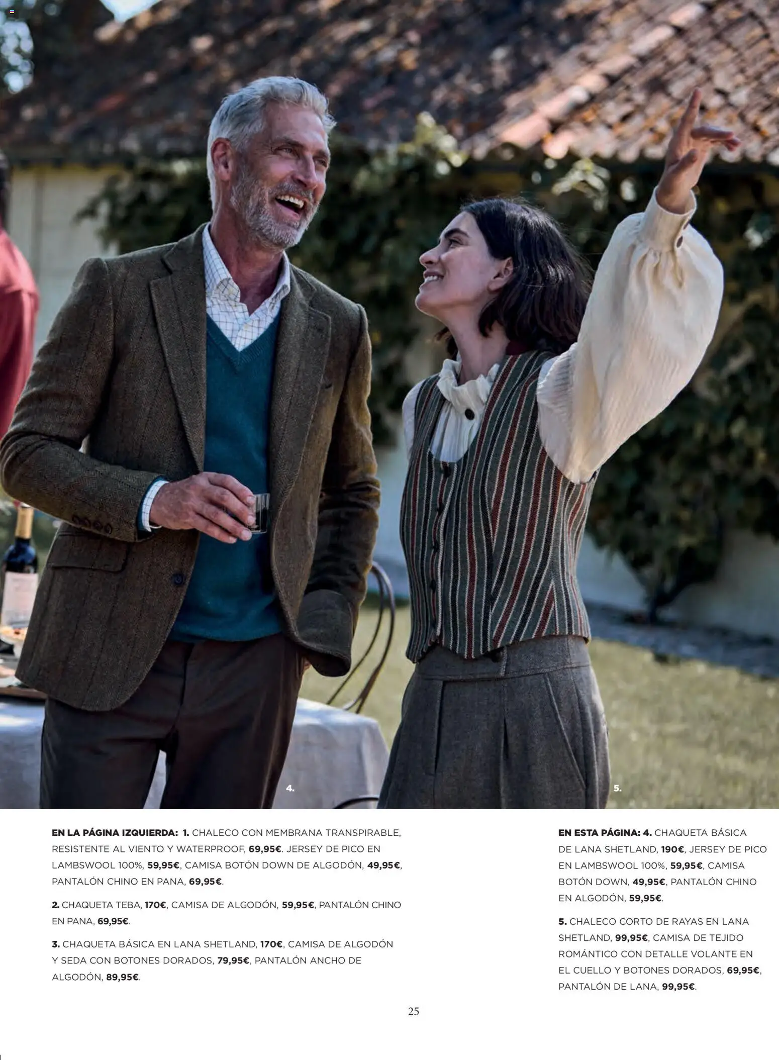 El Corte Inglés ofertas │ válido desde el 22.10.2025 | Página: 25 | Productos: Camisa, Chaleco, Chaqueta