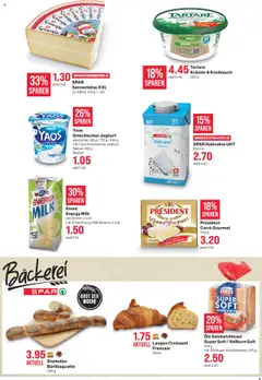 SPAR Aktionen ab 28.08.2025 | Seite: 5 | Produkte: Joghurt, Brot, Knoblauch, Creme