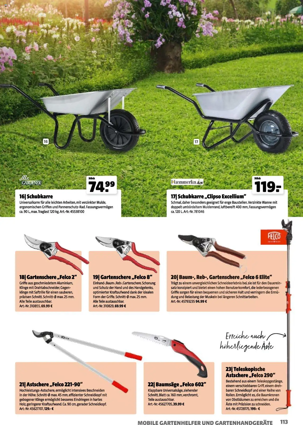 Hagebau Gartenkatalog 2025 gültig ab 05.03.2025 | Seite: 113