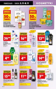 Pogląd oferty "Biedronka gazetka" - ważna od 03.11.2025 | Strona: 72 | Produkty: Kosmetyki, Olejek arganowy, Szampon, Odżywka do włosów