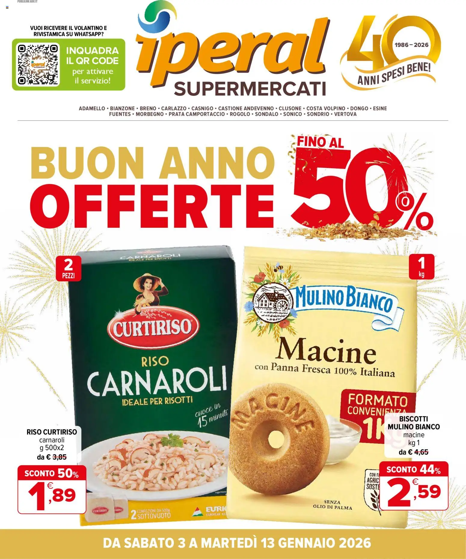 Volantino Iperal del 03.01.2026 | Pagina: 1