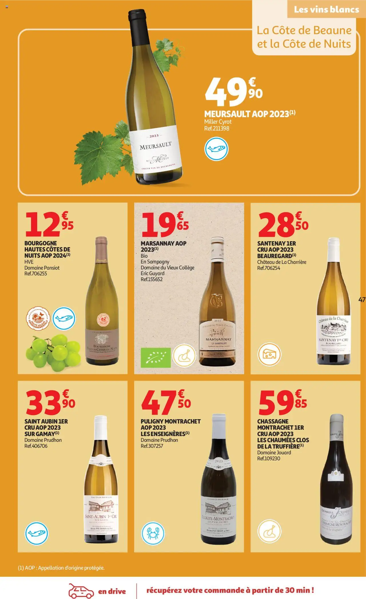 {H1} | Page: 47 | Produits: Vin