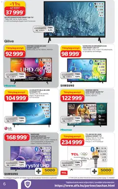 Auchan Húsvéti elektronikai ajánlataink - amely érvényes a következő dátumtól: 19.03.2026 | Oldal: 6