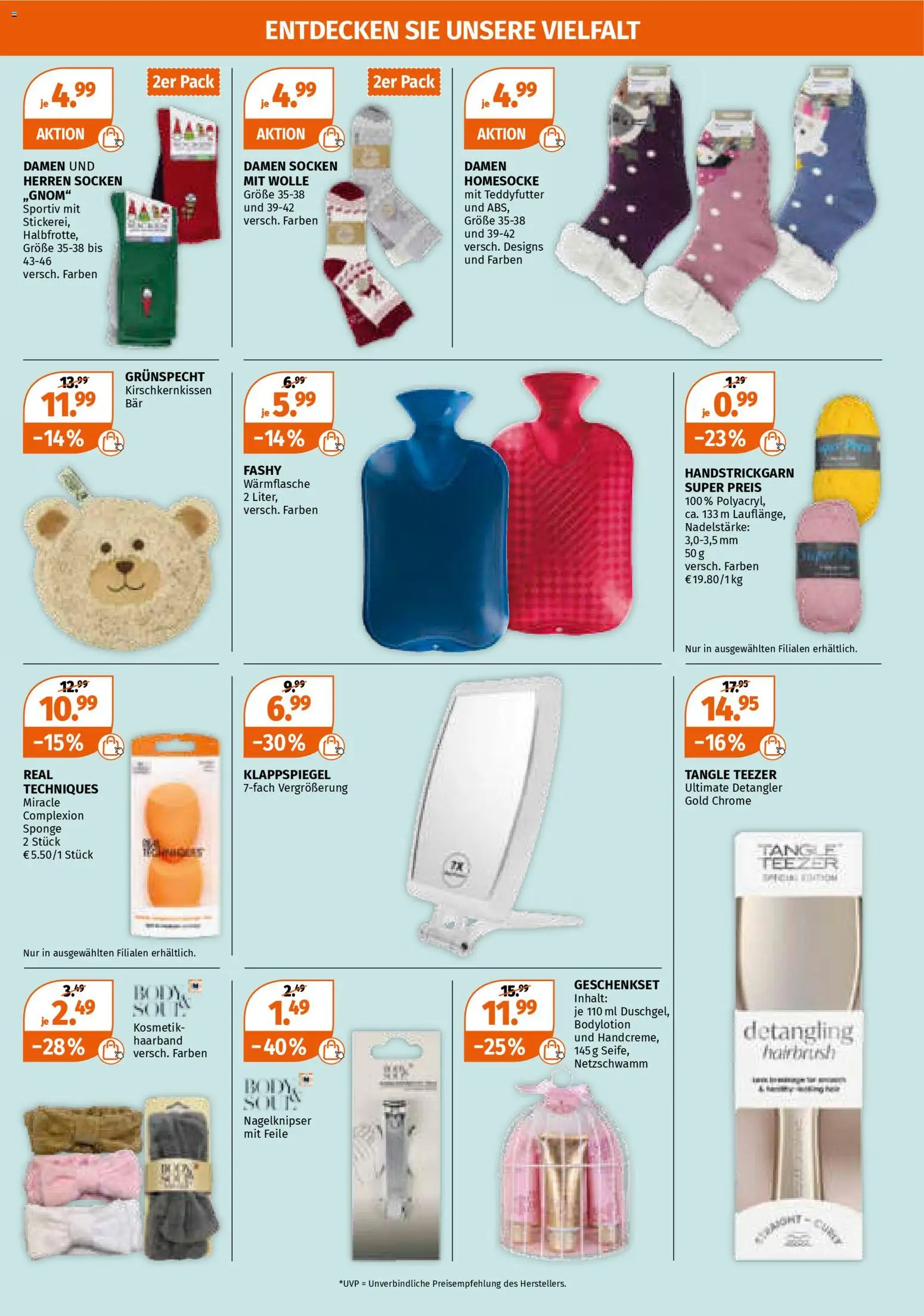 Müller Prospekt 	 – gültig ab 10.11.2025 | Seite: 20 | Produkte: Socken, Nagelknipser