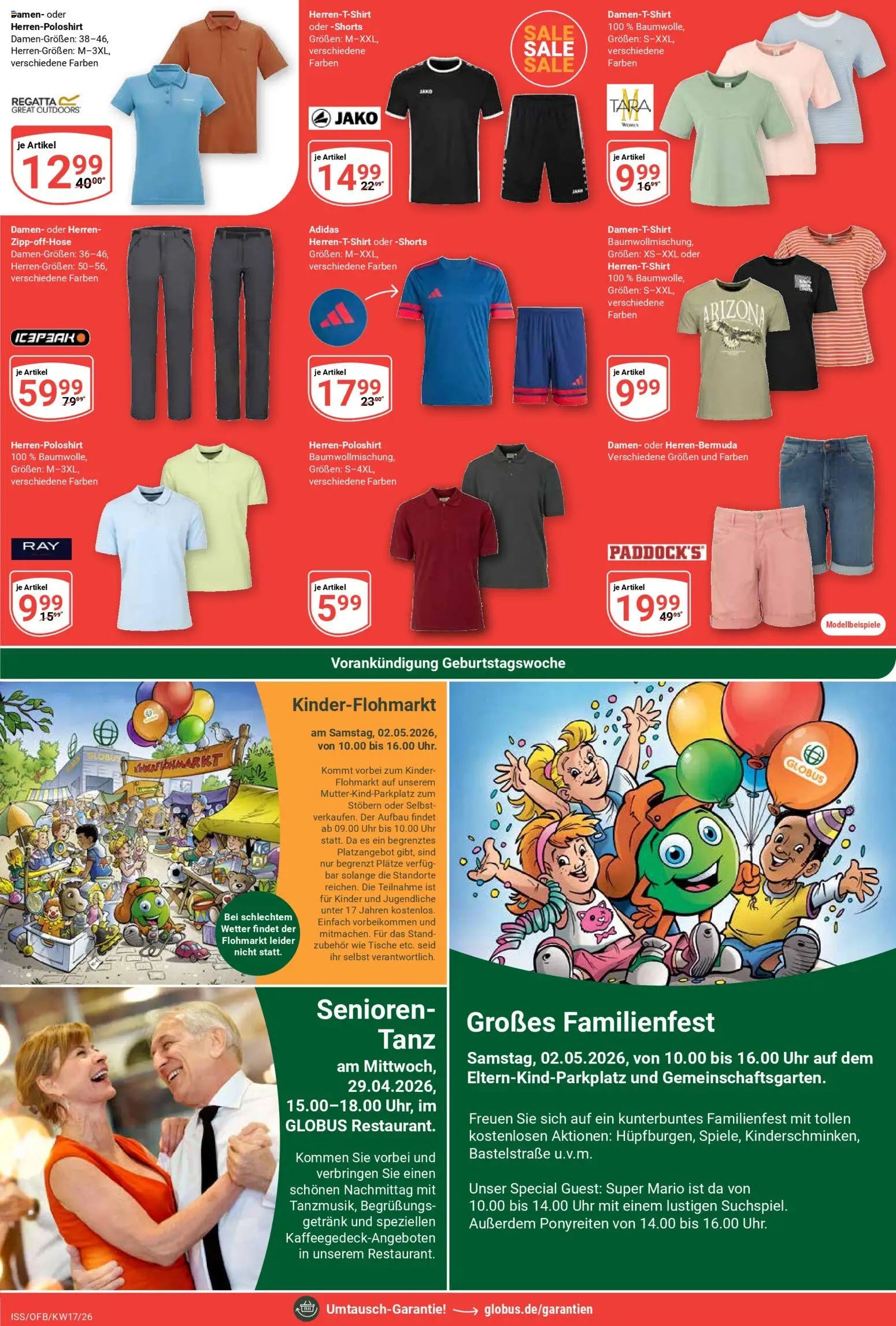 Globus Prospekt 	 – gültig ab 20.04.2026 | Seite: 21 | Produkte: Uhr