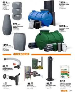 Pogląd oferty "OBI gazetka - Ogród" - ważna od 11.03.2026 | Strona: 277 | Produkty: Zbiornik na deszczówkę