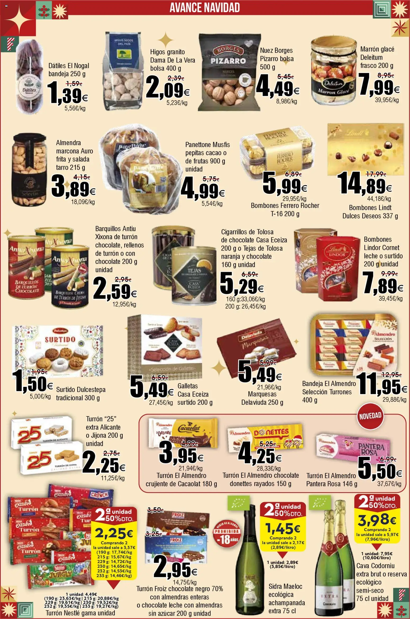 Froiz folleto │ válido desde el 12.11.2025 | Página: 13 | Productos: Leche, Galletas, Bolsa, Bandeja