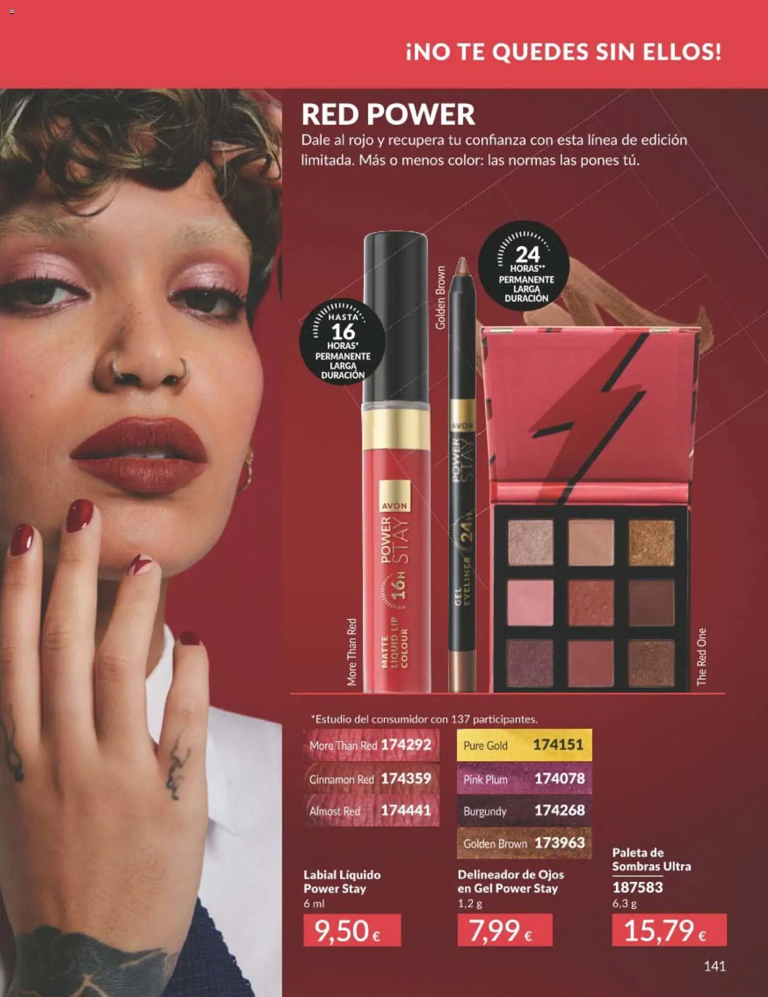 Catálogo AVON campaña 3 │ válido desde el 01.03.2026 | Página: 159 | Productos: Delineador de ojos, Delineador, Té