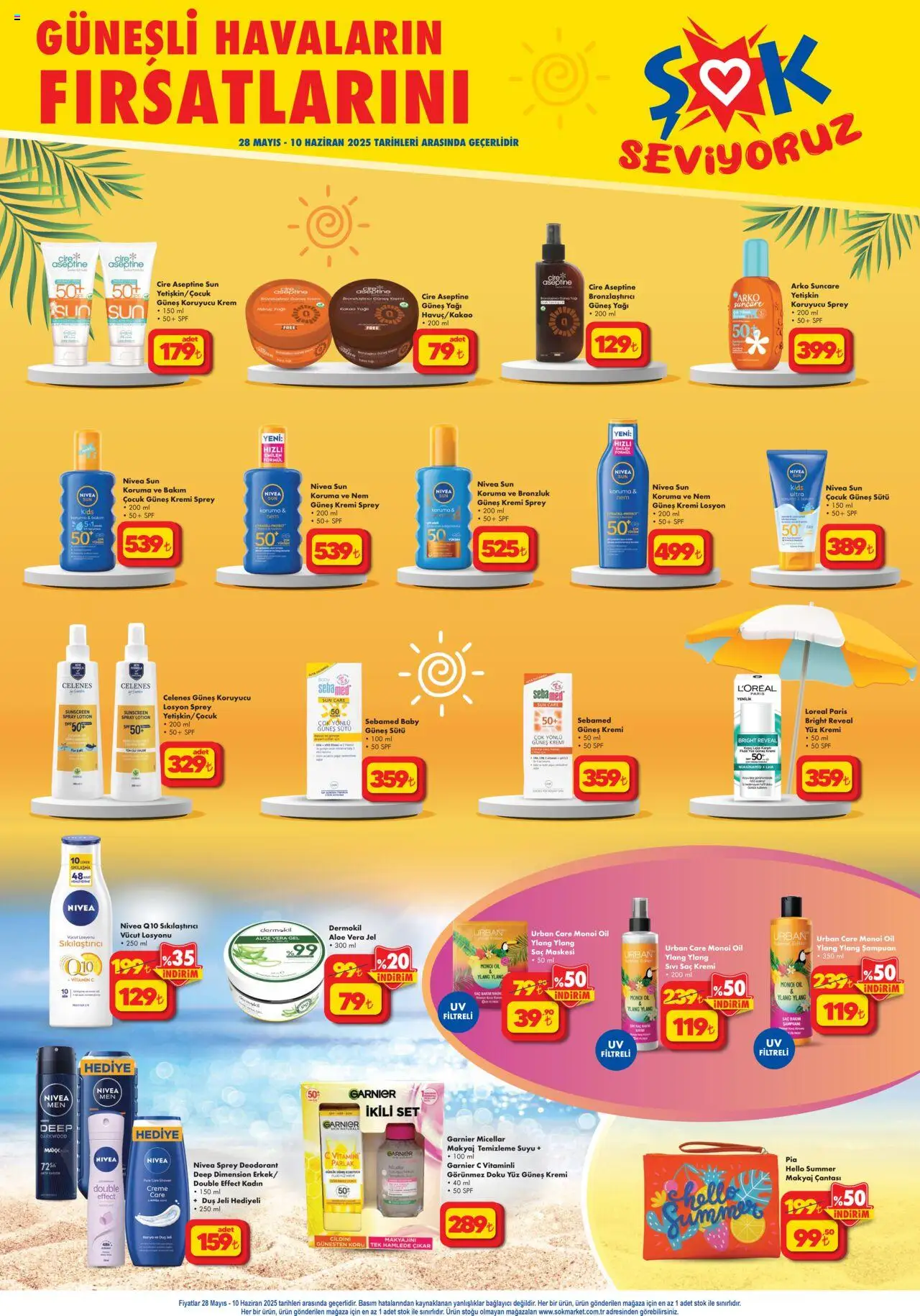 Şok Market Katalog - 28.05.2025 tarihinden itibaren geçerlidir | Sayfa: 3 | Ürünler: Duş, Saç maskesi, Güneş kremi, Duş jeli