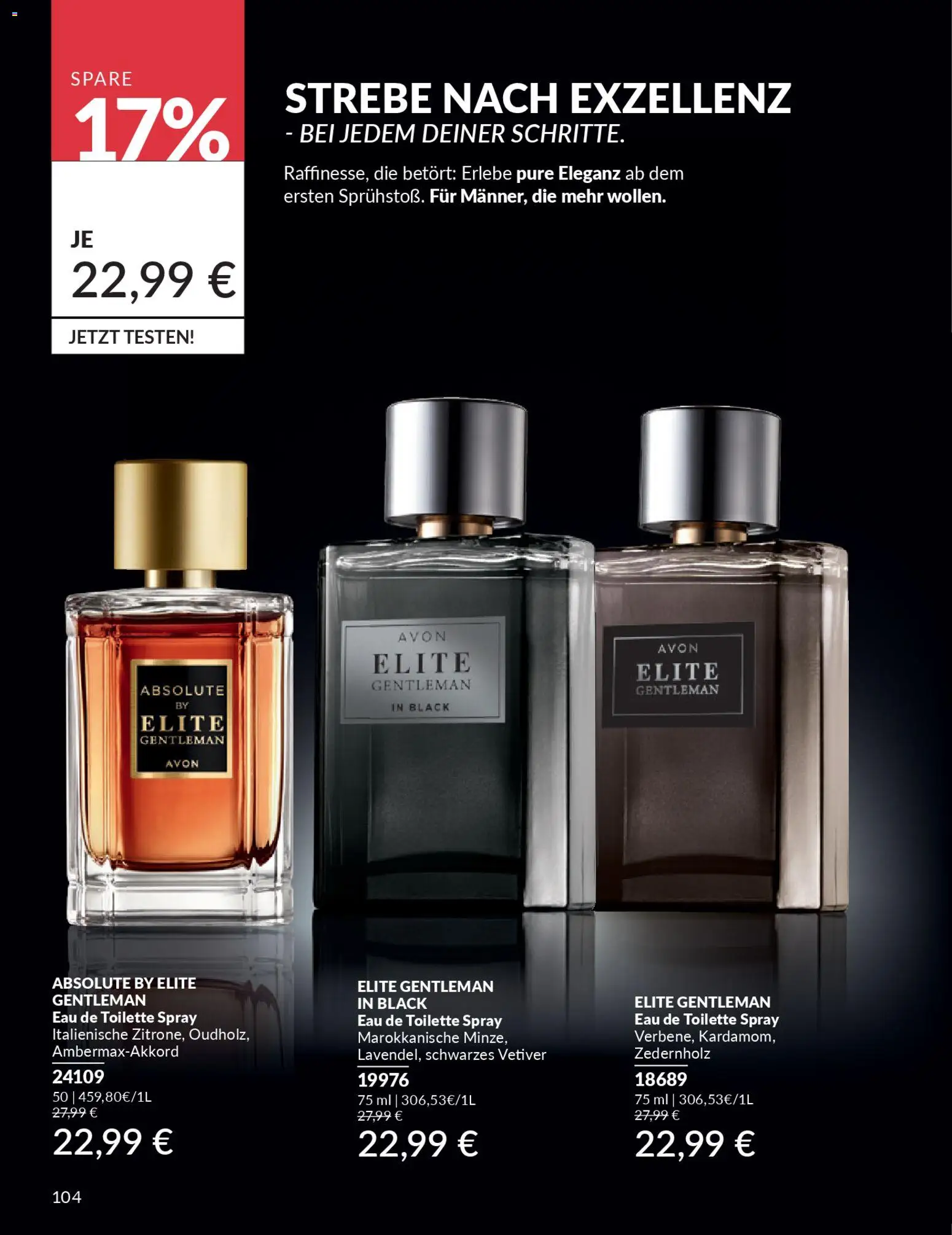 AVON Katalog Januar 2026 – gültig ab 01.01.2026 | Seite: 106 | Produkte: Toilette, Eau de Toilette