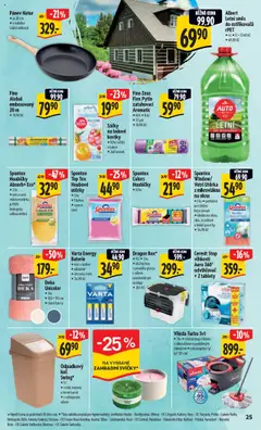 Albert leták - Hypermarket od 23.07.2025 | Strana: 34 | Produkty: Pánev, Utěrky, Mop, Kostky