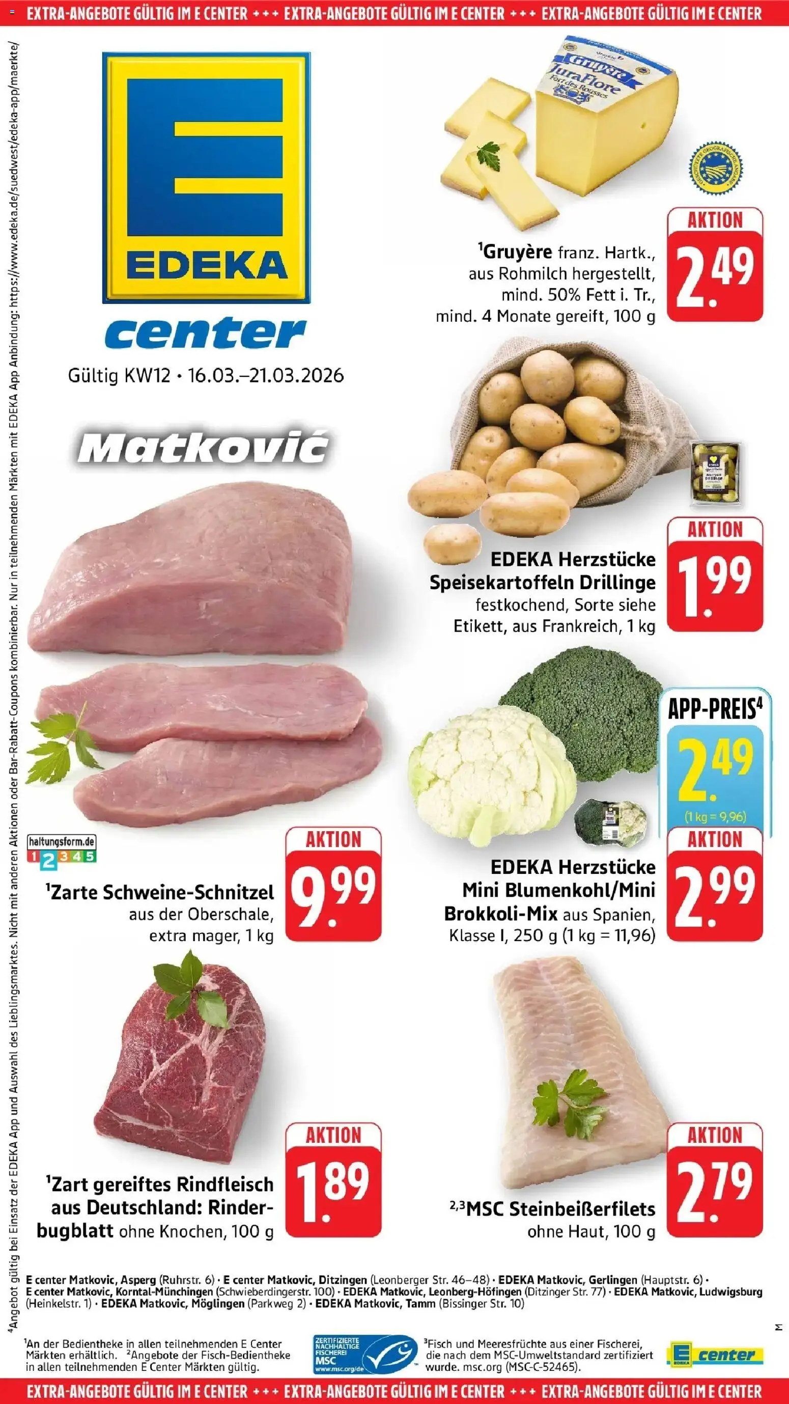 Angebote – gültig ab 16.03.2026 | Seite: 51 | Produkte: Meeresfrüchte, Rindfleisch