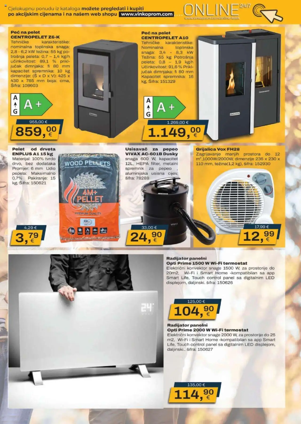 Vinkoprom katalog | vrijedi od 08.09.2025 | Stranica: 3 | Proizvodi: Usisavač, Radijator, Termostat