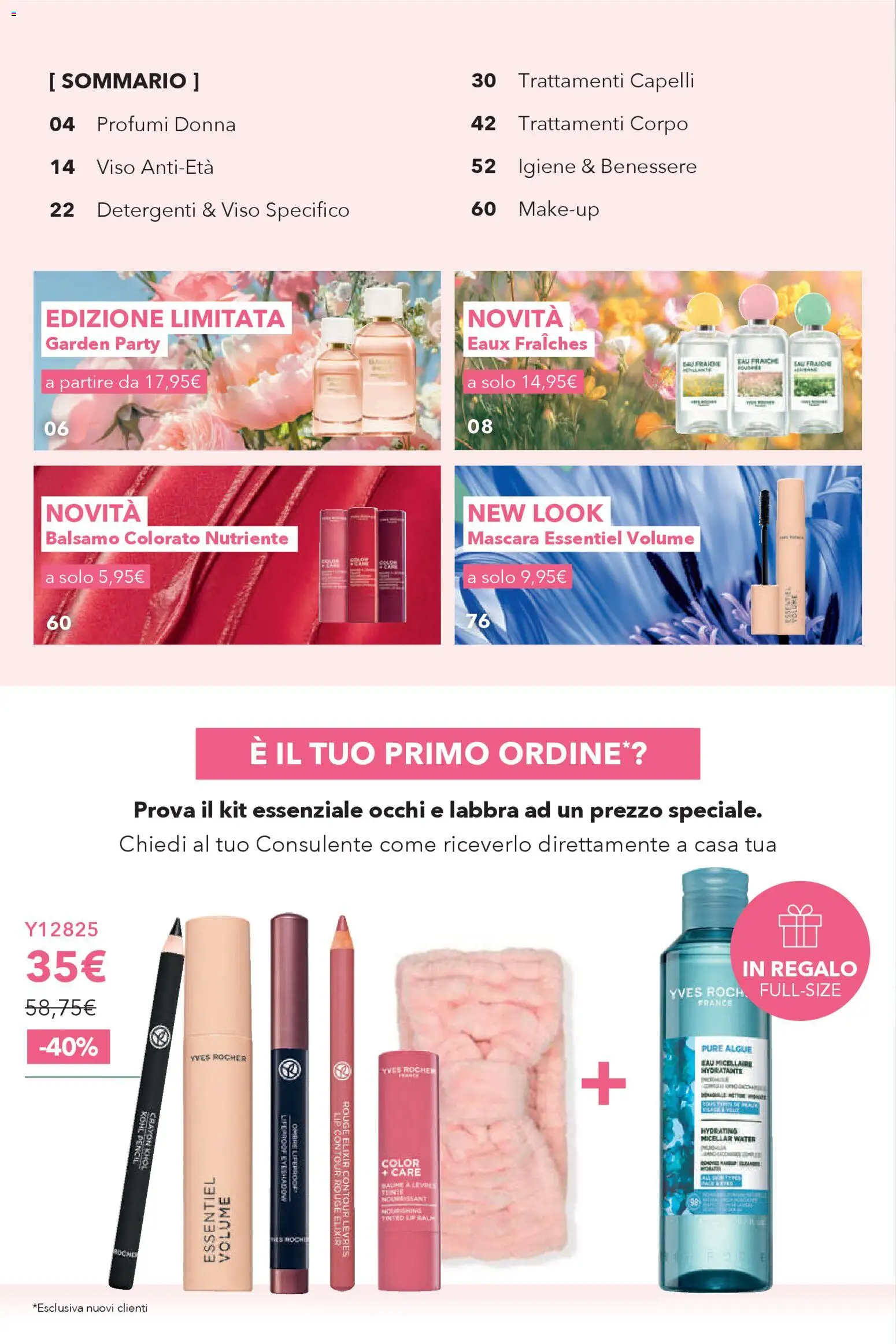 Volantino Yves Rocher del 23.04.2026 | Pagina: 2 | Prodotti: Mascara, Balsamo