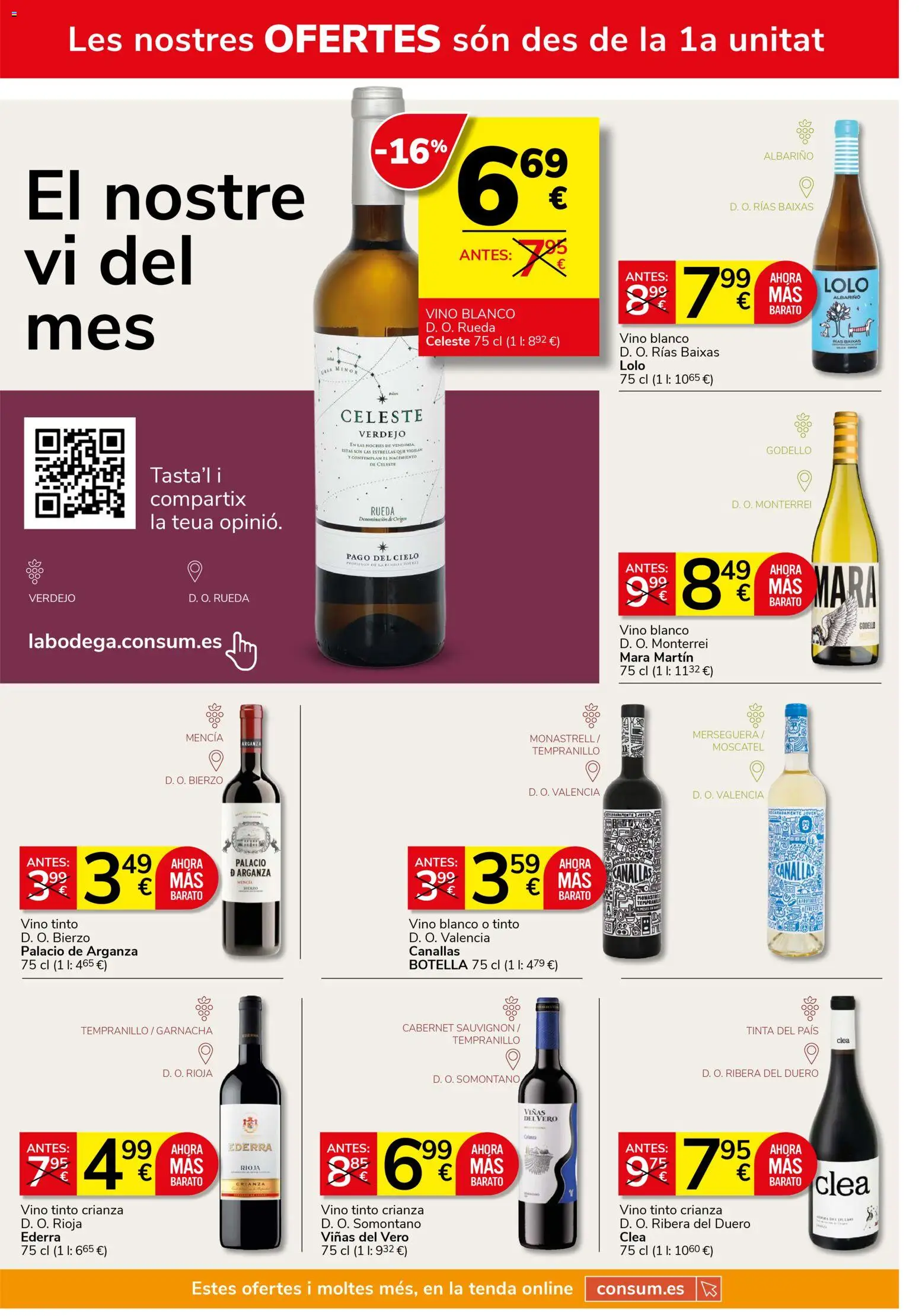 Consum folleto │ válido desde el 23.04.2026 | Página: 14 | Productos: Vino