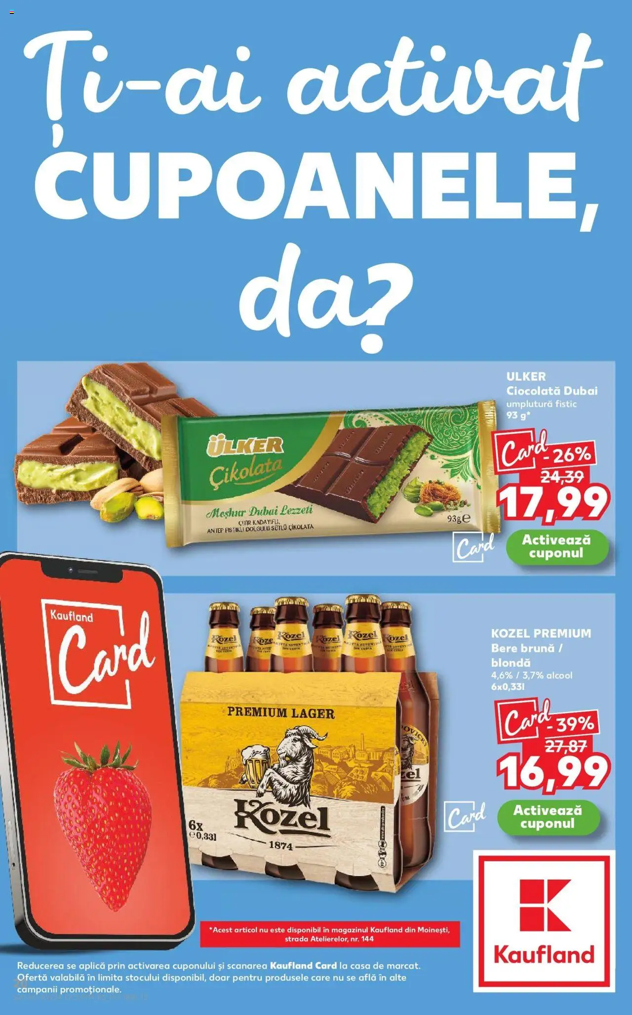 Catalog Kaufland - Viseu de Sus – valabil de la 20.08.2025 | Pagină: 20 | Produse: Ciocolată, Bere, Fistic