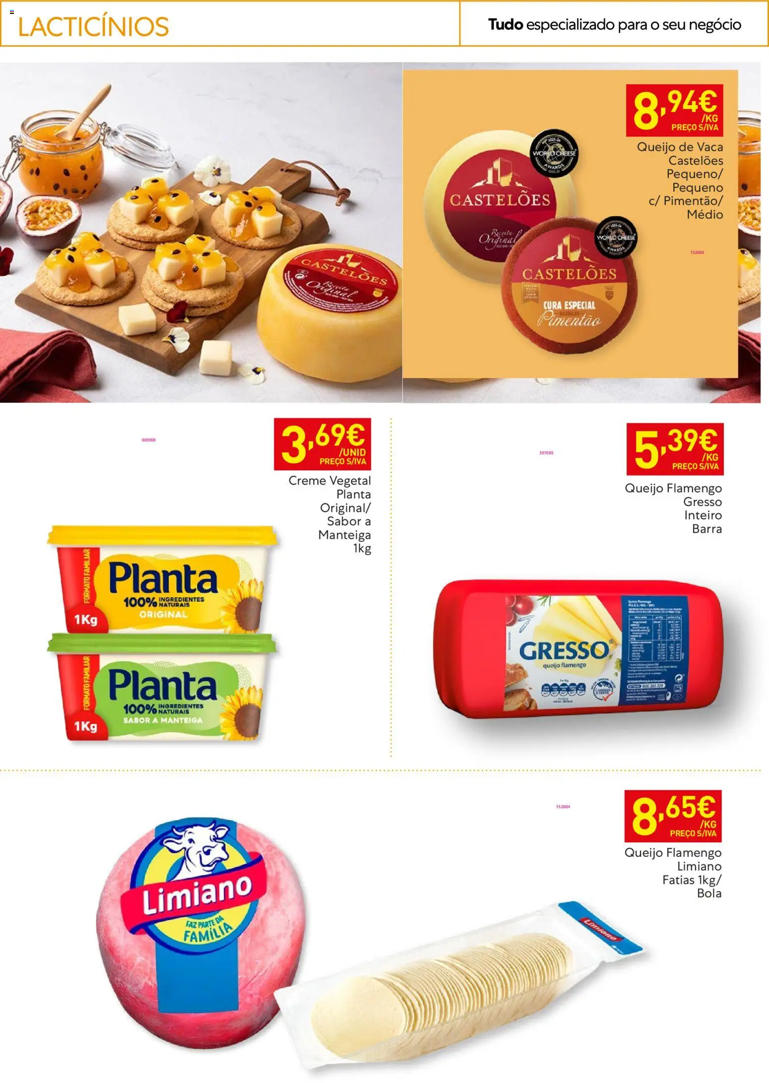 Recheio - Horeca Bons Negócios │ válido de 10.02.2026 | Página: 29 | Produtos: Pimentão, Manteiga, Queijo, Creme