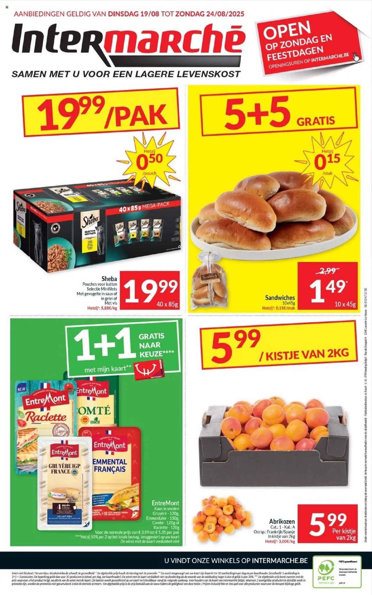  | Pagina: 14 | Producten: Sandwich, Gruyère, Saus, Kaart