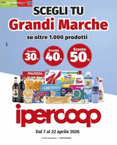 Anteprima del volantino Ipercoop volantino Borgomanero valido a partire dal 07.04.2026