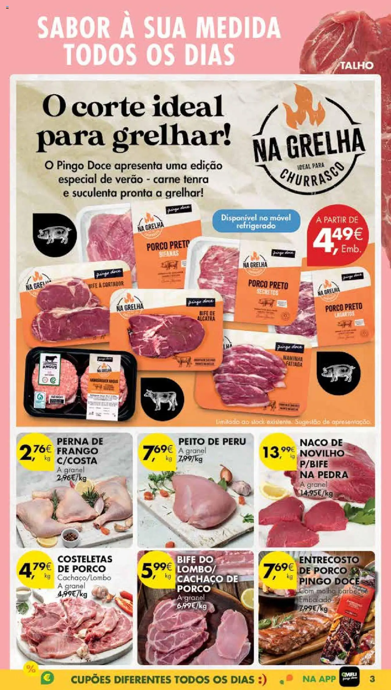 Pingo Doce Poupe Esta Semana Madeira │ válido de 26.08.2025 | Página: 3 | Produtos: Cortador, Peito de peru, Frango, Carne